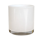 White Jar Soy Candle  -  2 sizes- Wood Wick