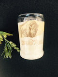 Buffalo Trace Bourbon Whiskey Candle - Pomegranate