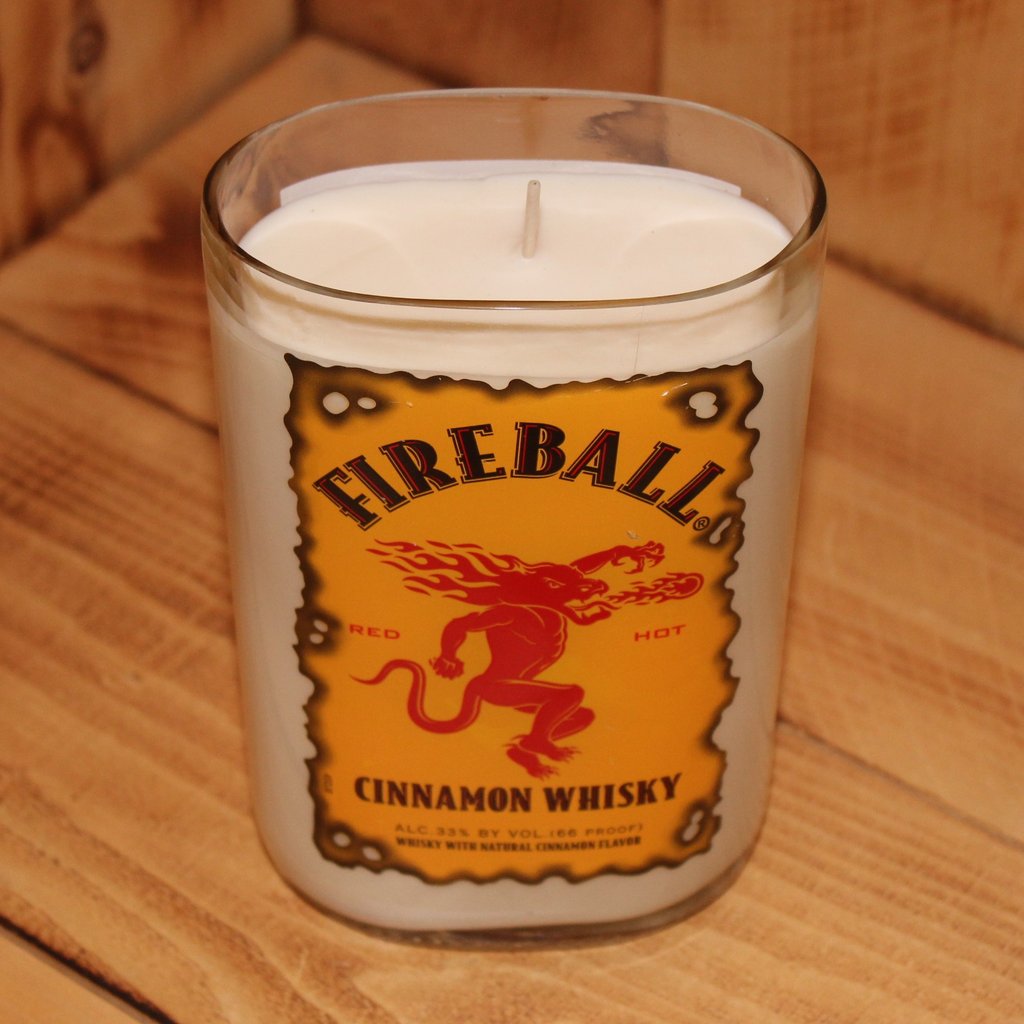 Fireball Whiskey Candle - Sugar Mandarin Scented
